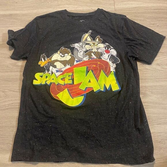 Space Jam graphic short sleeve t shirt size large - Picture 1 of 8